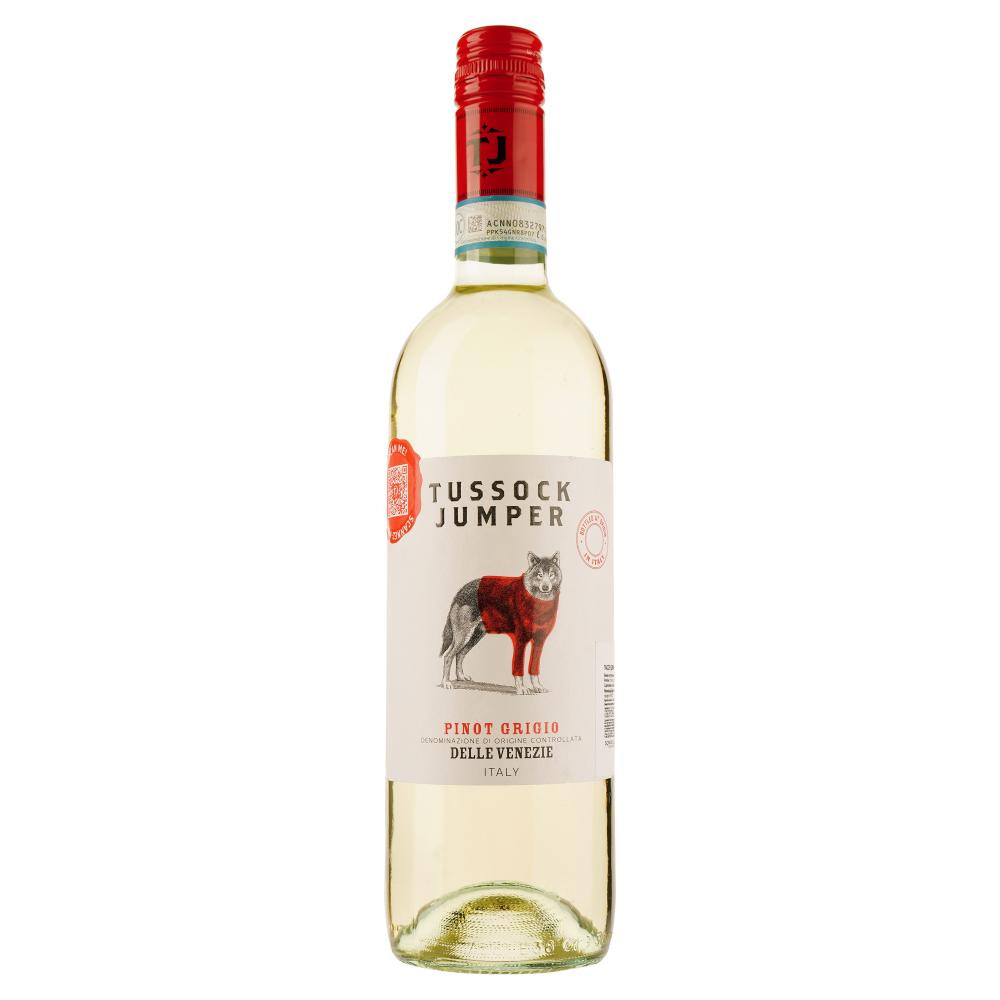 Tussock Jumper Вино Pinot Grigio DOC Dellle Venezie белое сухое 0.75 л 12% (3760204540197) - зображення 1