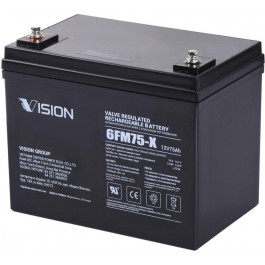   Vision 12V 75Ah (6FM75-X)