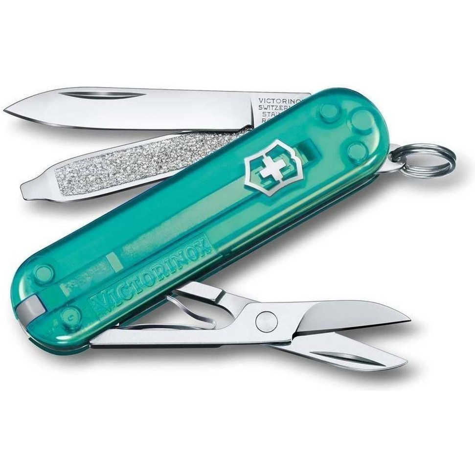 Victorinox Classic SD Transparent Tropical Surf (0.6223.T24G) - зображення 1