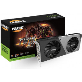   INNO3D GeForce RTX 4070 TWIN X2 (N40702-12D6-179063N)