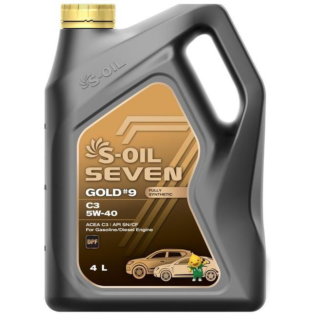 S-OIL SEVEN GOLD 5W-40 4л - зображення 1