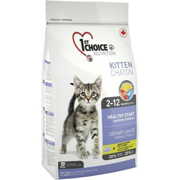 1st Choice Kitten Healthy Start 10 кг ФЧККН10 - зображення 1