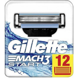   Gillette Змінні касети (леза)  Mach3 Start 12 шт