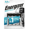 Energizer AA bat Alkaline 4шт Max Plus (E301323602) - зображення 1