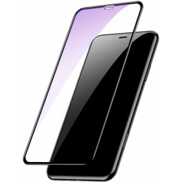   Baseus All-screen Arc-surface Tempered Glass Film 0.2mm for iPhone XS Max Black (SGAPIPH65-HE01)