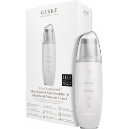   Geske MicroCurrent Skin Scrubber & Blackhead Remover 9 in 1 white