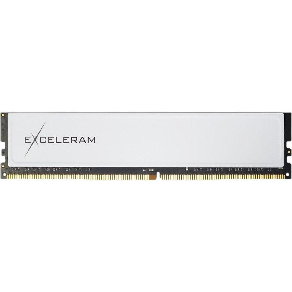 Exceleram 16 GB DDR4 3200 MHz Black&White White Sark (EBW4163222X) - зображення 1