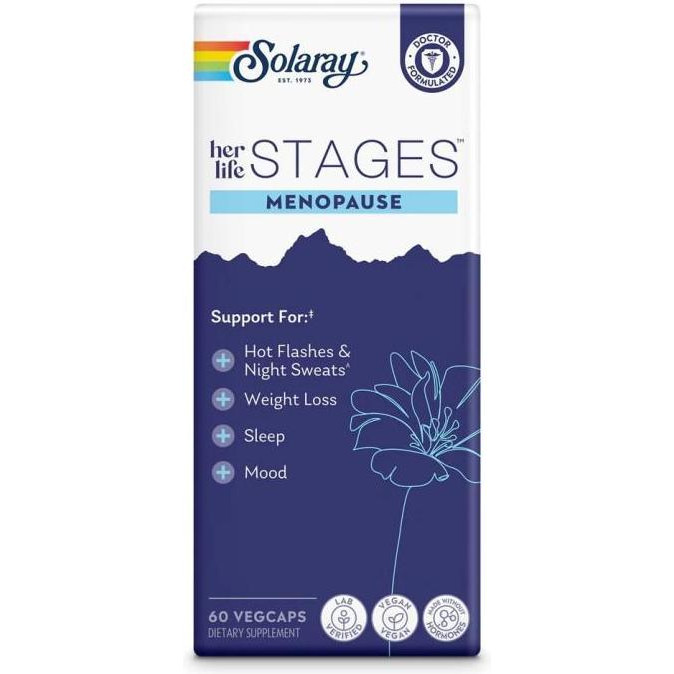 Solaray Her Life Stages Menopause 60 Vegcaps - зображення 1