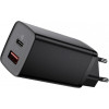 Baseus GaN2 Lite Quick Charger C+U 65W Black (CCGAN2L-B01) - зображення 1