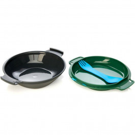   Humangear GoKit Light Mess Kit Charcoal/Green (022.0121)