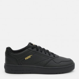   PUMA Чоловічі кеди низькі  Court Classic 39501802 42 (8UK) 27 см Black-Gold (4099686429416)