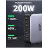 UGREEN CD271 200W Nexode 2m GaN Desktop Charger Gray (40914) - зображення 3