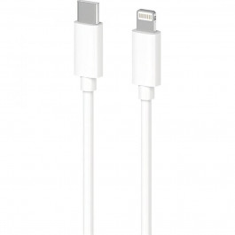   2E USB-C to Lightning 1m Glow White (2E-CCCL-WH)