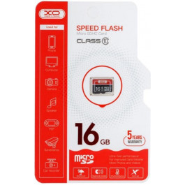   XO 16 GB microSDHC Class 10 (MICROSDHC-XO/16)