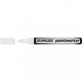   Stanger Маркер 2-4мм белый Paint  (M400-219017)