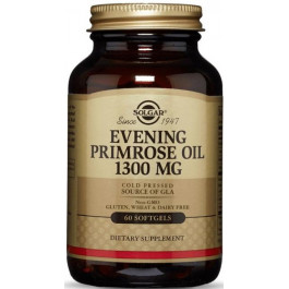   Solgar Масло вечерней примулы (Evening Primrose oil) 1300 мг 60 капсул (SOL01057)