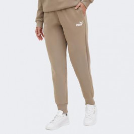   PUMA Бежеві жіночі спортивнi штани  ESS Sweatpants FL cl (s) 586841/59 L бежевий