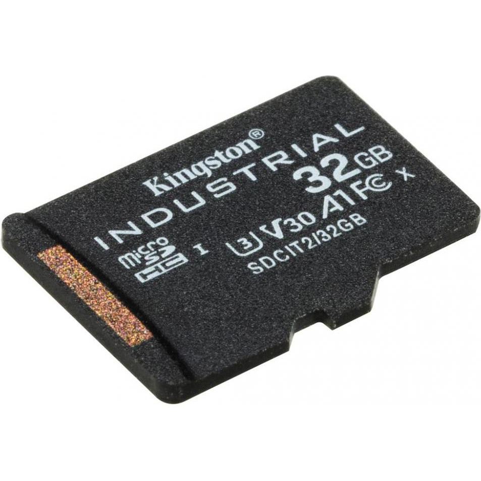 Kingston 32 GB microSDHC UHS-I (U3) V30 A1 Industrial (SDCIT2/32GBSP) - зображення 1