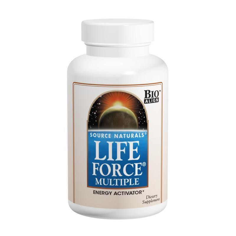 Source Naturals Мультикомплекс для Підтримки Енергії, Life Force, , 120 капсул - зображення 1