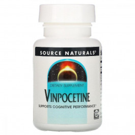   Source Naturals Вінпоцетин, 10 мг, Vinpocetine, 60 таблеток (SN1398)