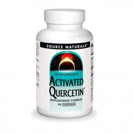   Source Naturals Кверцетин Активований, Activated Quercetin, , 50 капсул