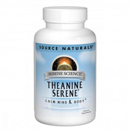   Source Naturals Теанін Серен, Serene Science, , 60 таблеток