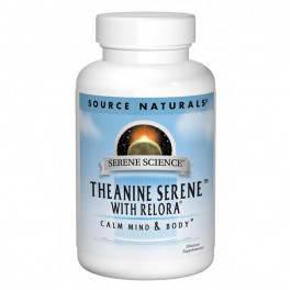   Source Naturals Теанін з Релорою, Serene Science, , 60 таблеток