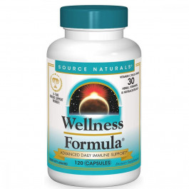   Source Naturals Растительный Иммунный Комплекс, Wellness Formula, Source Naturals, 120 капсул