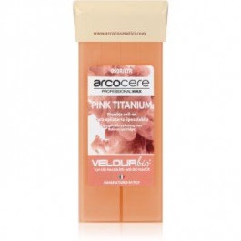   Arcocere Professional Wax Pink Titanium віск для видалення волосся roll-on наповнення 100 мл