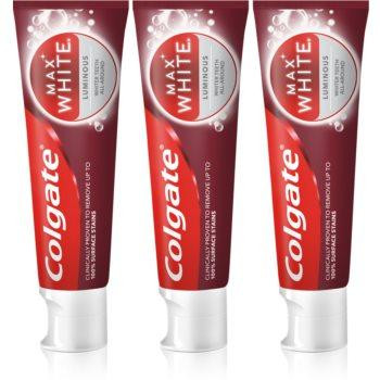 Colgate Max White Luminous зубна паста для білосніжних зубів 3 x 75 мл - зображення 1