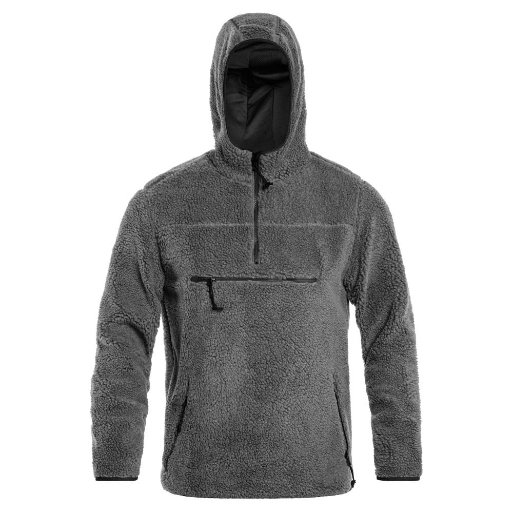 Brandit Флісова кофта  Teddyfleece Worker Pullover - Anthracite - зображення 1