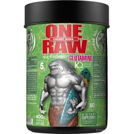   Zoomad Labs One Raw Glutamine 400 g /80 servings/ Cherry Bomb