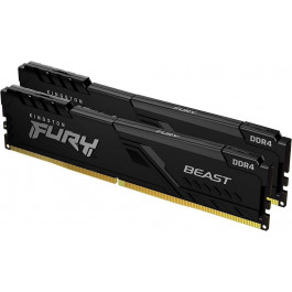   Kingston FURY 32 GB (2x16GB) DDR4 3733 MHz Beast (KF437C19BB1K2/32)