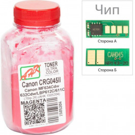   AHK Тонер + чип для Canon MF610/ 630 бутль 70г Magenta (1505208)