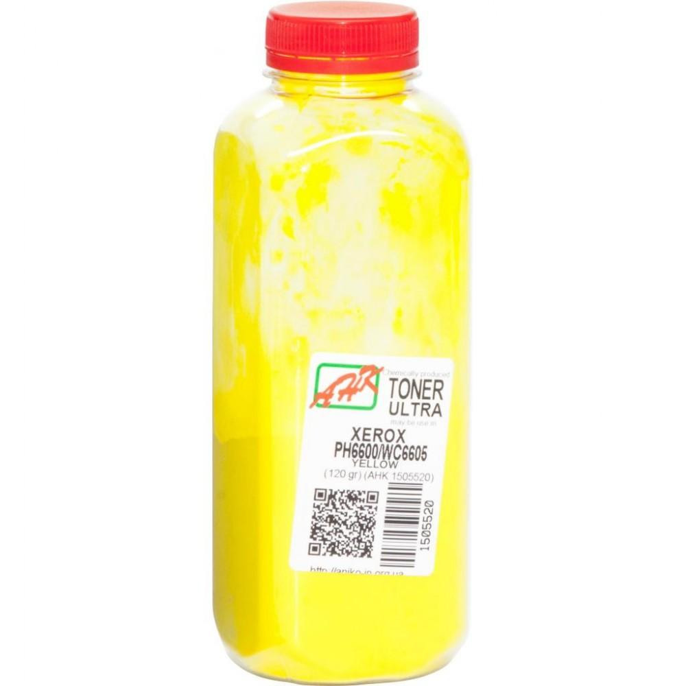 AHK Тонер для Xerox Phaser 6600/WC 6605 бутль 120г Yellow Ultra Color (1505520) - зображення 1