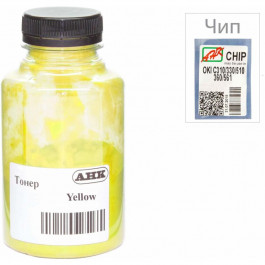   AHK Тонер+чип для OKI C310 /330 / 510 бутль 80г Yellow (1505440)