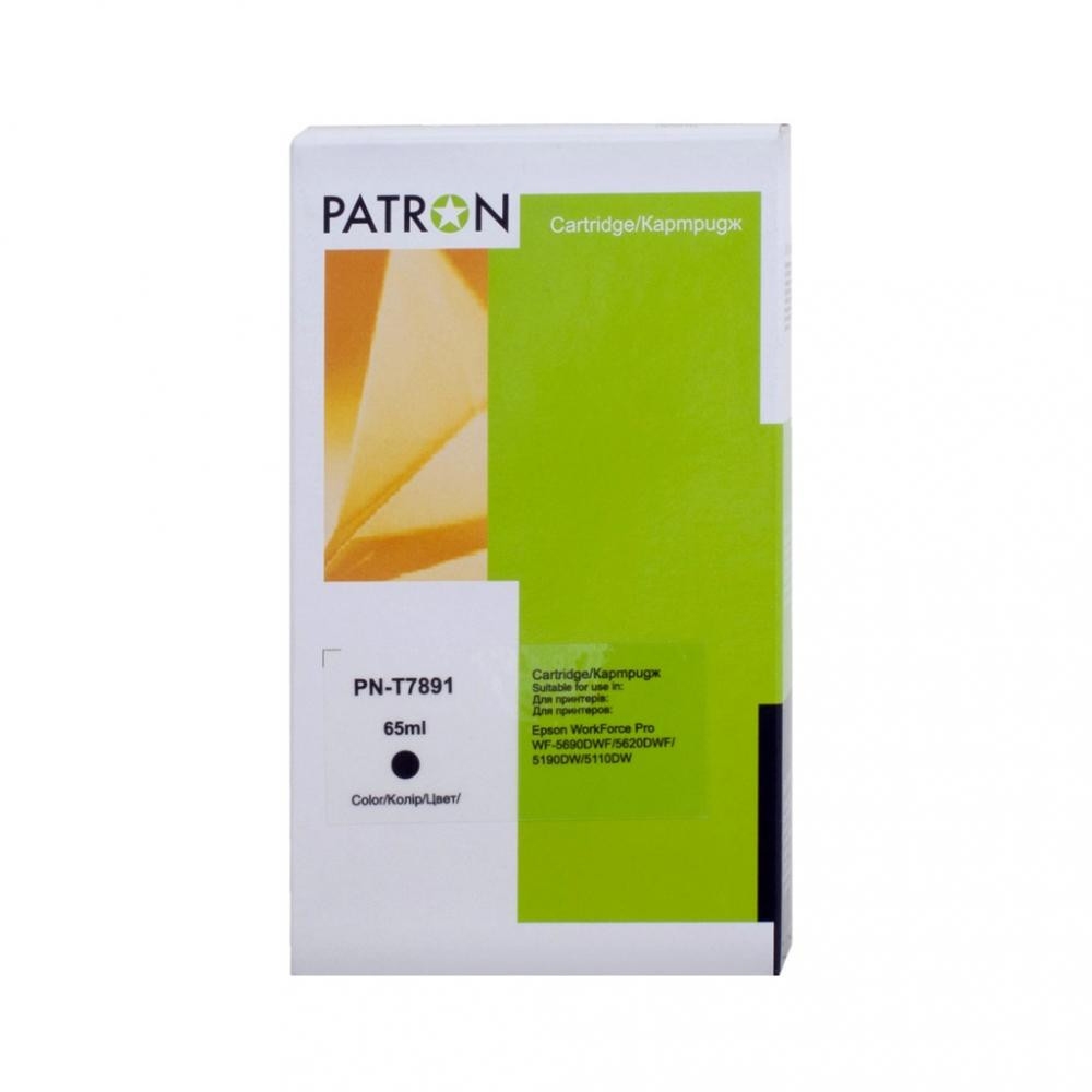 Patron Картридж Epson T7891 XXL C13T789140 65 мл, черный (PN-T7891) - зображення 1