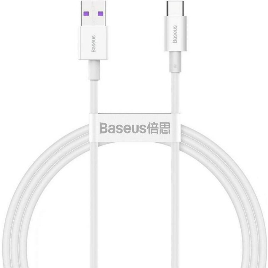 Baseus Superior Series Fast Charging Type-C 2m White (CATYS-A02) - зображення 1