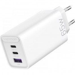   Vention 65W GaN Charger White (FEDW0-EU)