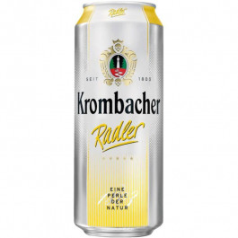   Krombacher Пиво , Radler, in can, 0.5 л (4008287772937)