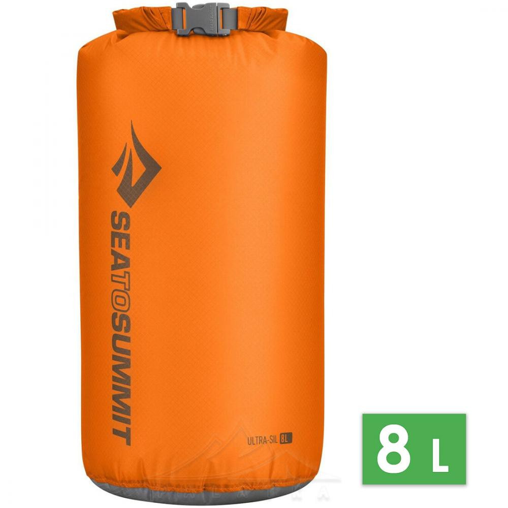 Sea to Summit Ultra-Sil Nano Dry Sack 8L, orange (AUNDS8OR) - зображення 1