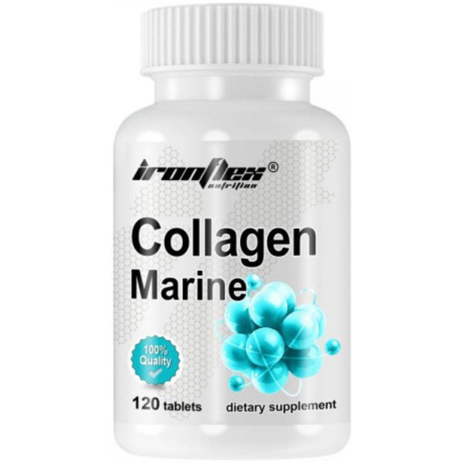 IronFlex Nutrition Collagen Marine 120 таблеток - зображення 1