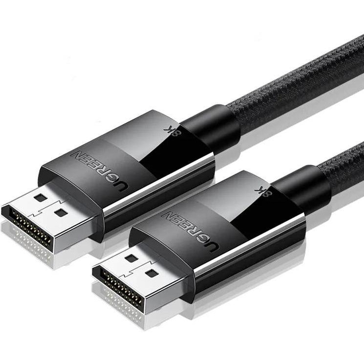 UGREEN DP114 DisplayPort to DisplayPort 1.4 8K 3m Black (80393) - зображення 1