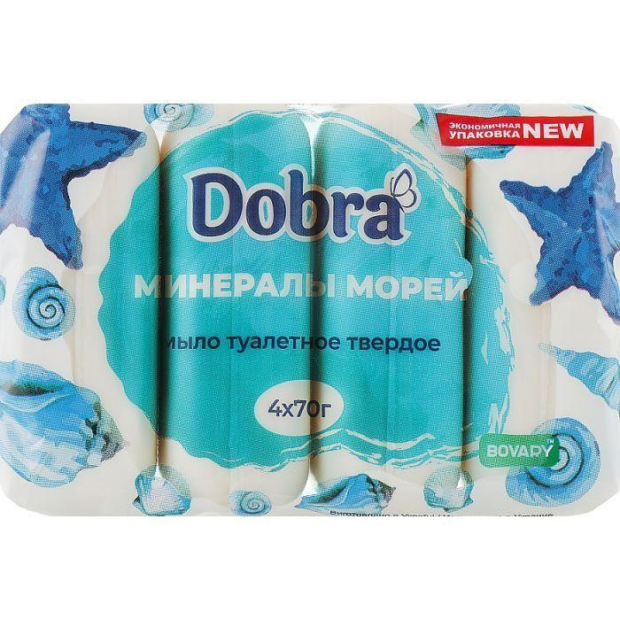 Bovary Мыло туалетное  Dobra Минералы морей 4х70г (4820195503966) - зображення 1