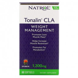   Natrol Кон'югована Лінолева Кислота, (КЛК), Tonalin CLA, 200 мг, (NTL-00863)