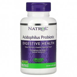   Natrol Пробиотики, Acidophilus, , 150 капсул, (NTL-16108)