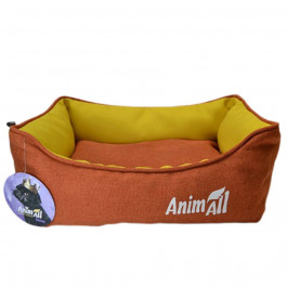   AnimAll Anna S Orange Лежак для собак та котів, помаранчевий 45x35x16 см (151072)