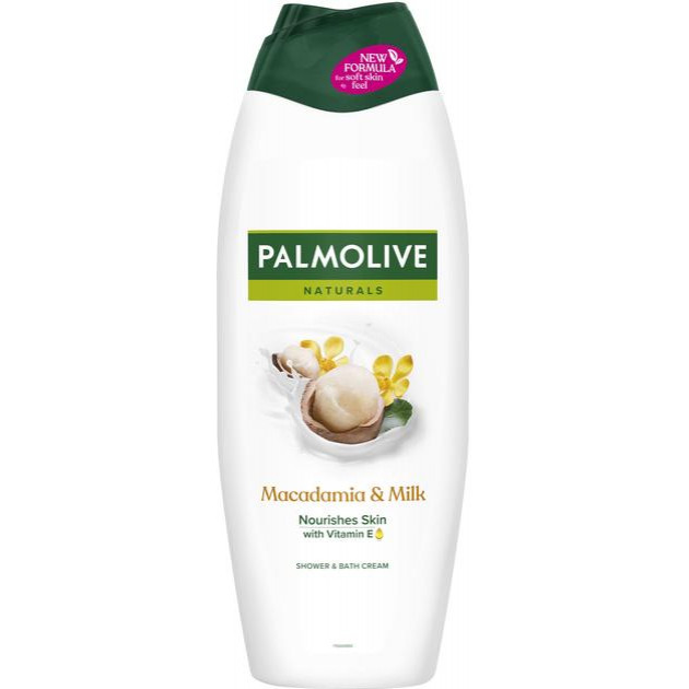 PALMOLIVE Гель для душа  Naturals Macadamia&Milk 650 мл (8714789943206) - зображення 1