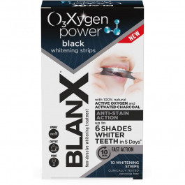 BlanX Відбілюючі смужки  Oxygen Power з активованим вугіллям 10 шт. (8017331072745)