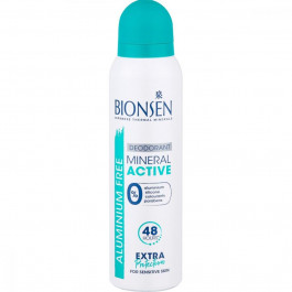   Bionsen Дезодорант аерозольний  Mineral Active Spray Men 150 мл (8017331082843)